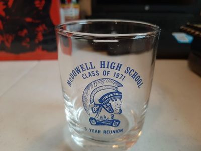 5th Year Reunion Glass
